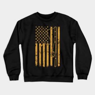 Fishing Flag Crewneck Sweatshirt